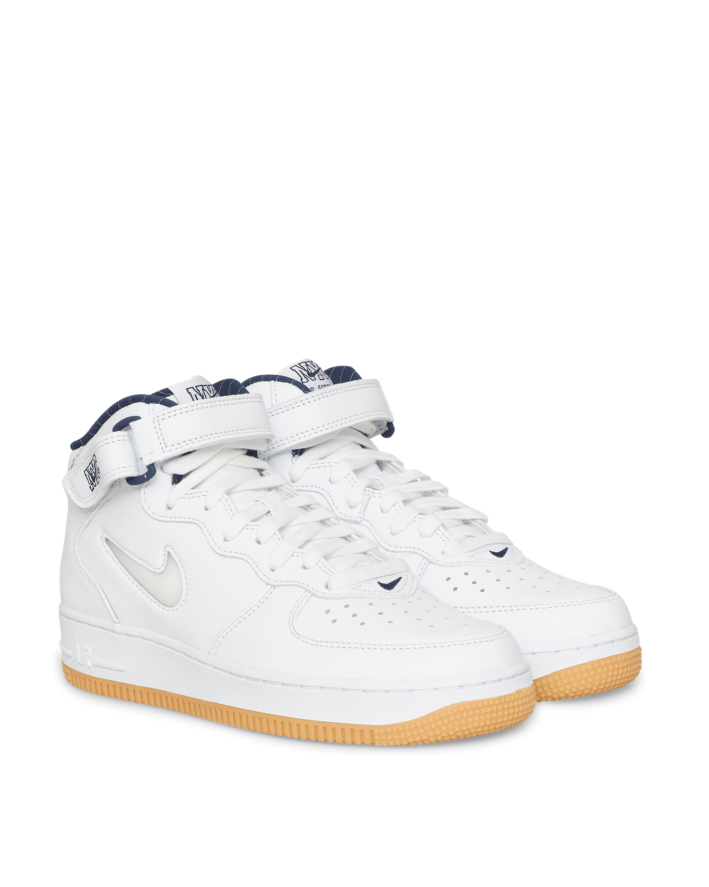 Nike Air Force 1 07 Lv8 2 White/Black Dark Sulfur Sneakers Low DM0118-100