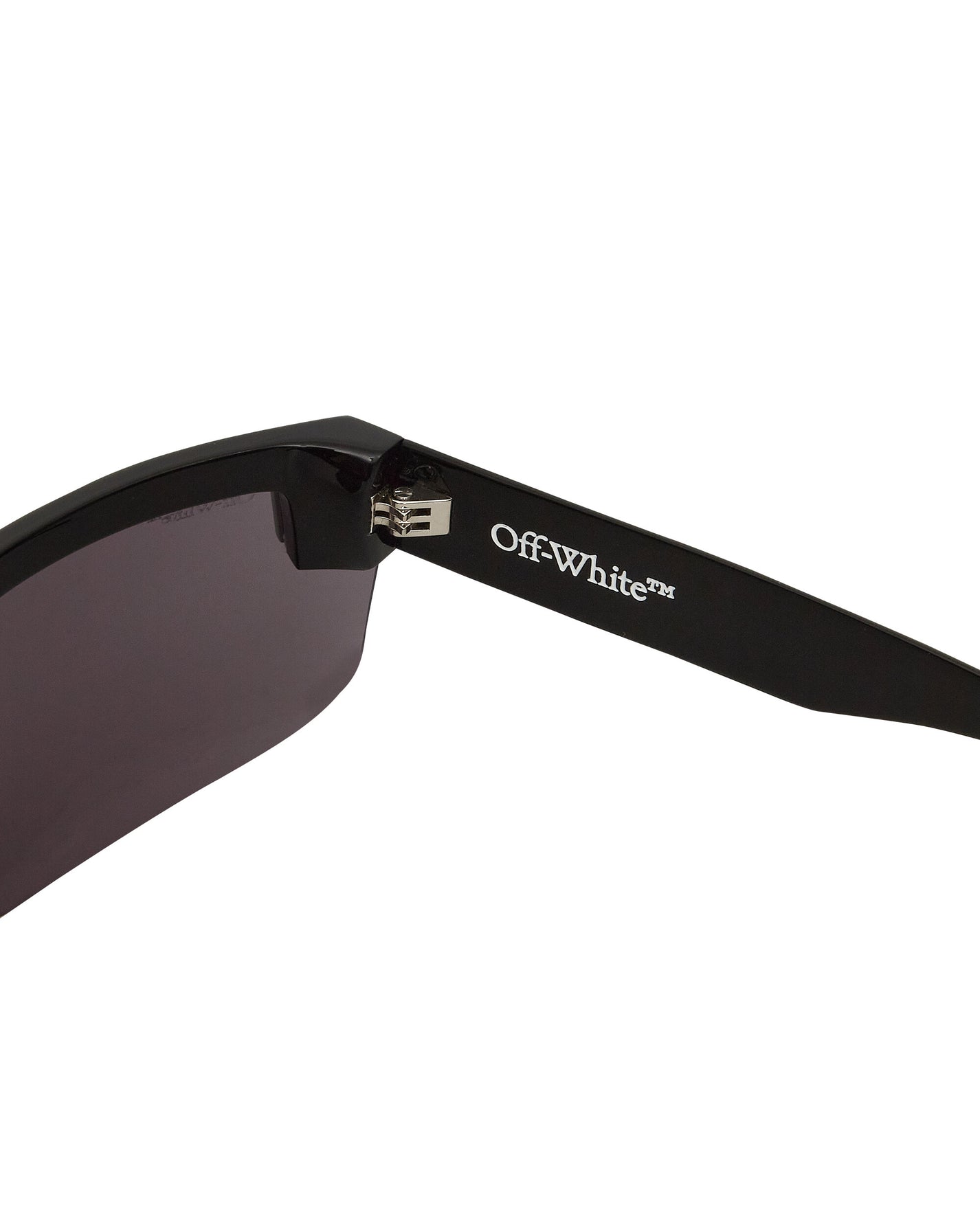 Off-White Toledo Sunglasses Black Dark Eyewear Sunglasses OERI068S23PLA001 1007