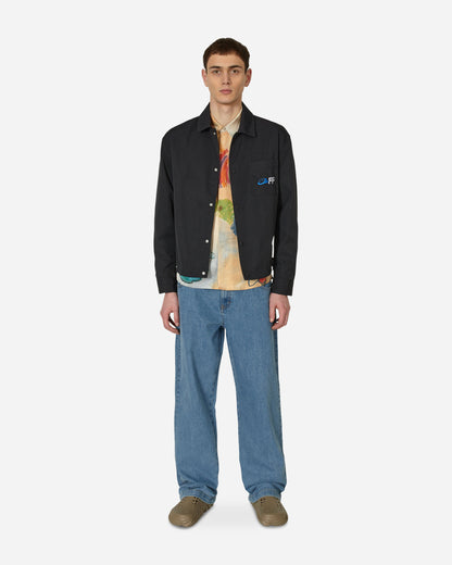 Off-White Exact Opp Shirt Jacket Black/White Coats and Jackets Jackets OMEA385S23FAB001 1001