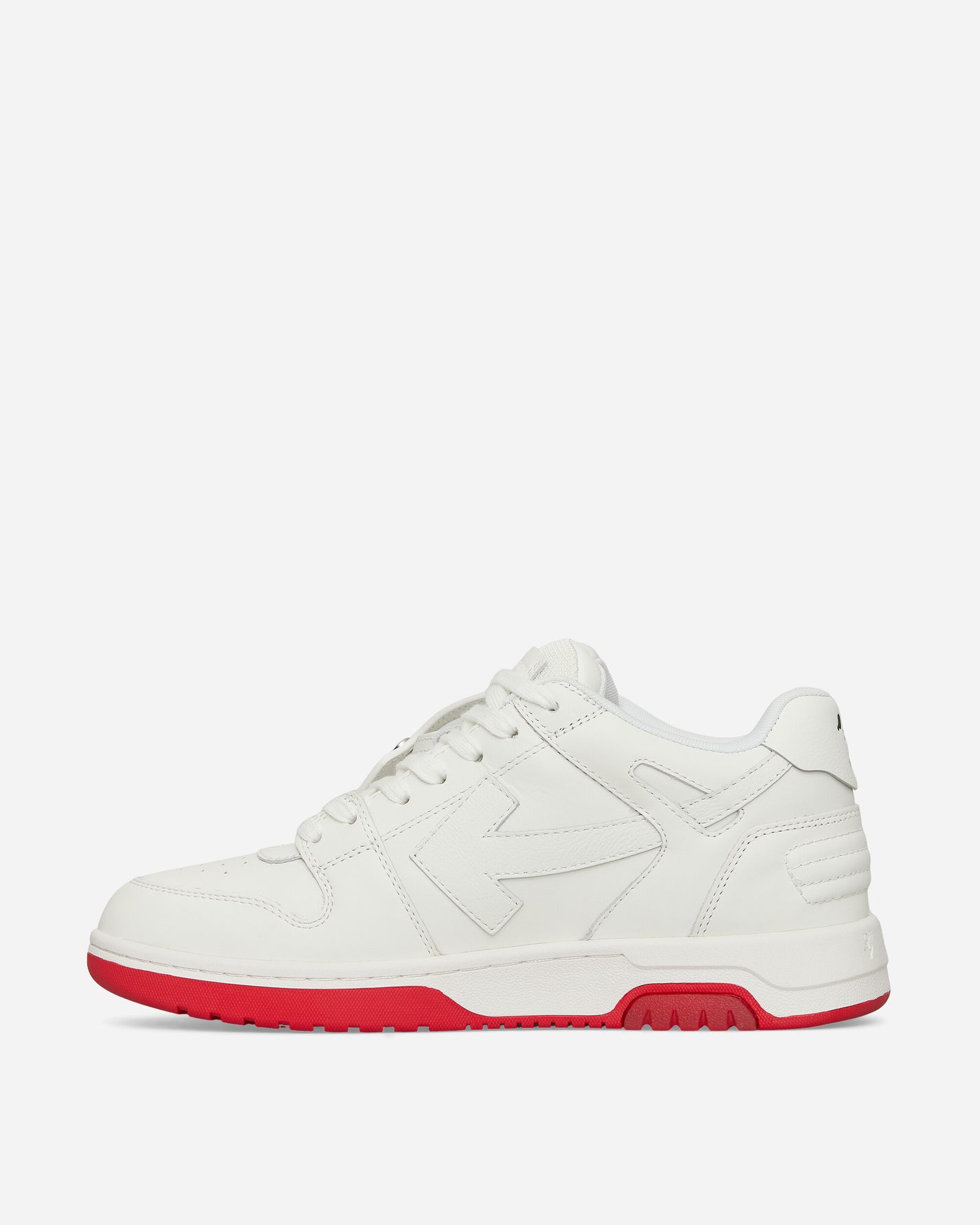 Off-White Out Of Office ''For Walking'' White/Red Sneakers Low OMIA189S23LEA003 0125