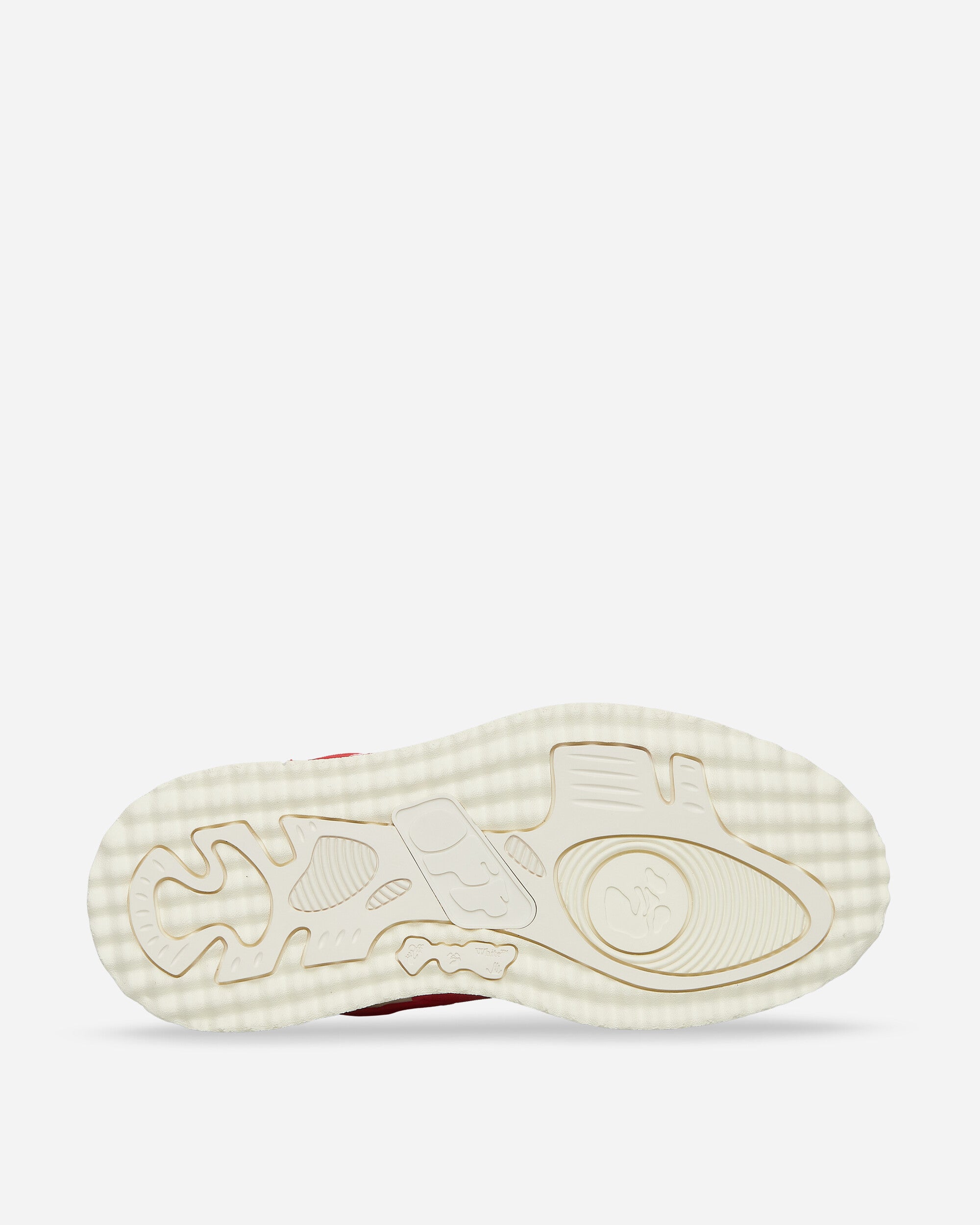 Off-White Midtop Sponge Sneakers White/Red Sneakers Mid OMIA234S23LEA001 0125