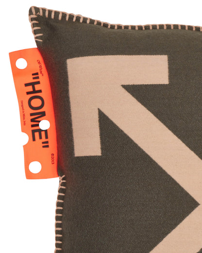 Off-White Arrow Small Pillow Army Green Home Decor Cushions OHZL015T23FAB001 5621