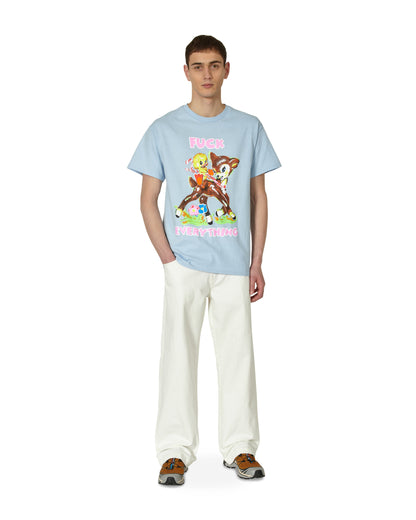 Paradis3 Fuck Everything T-Shirt Light Blue T-Shirts Shortsleeve PAFUCKEVERYTEE 002