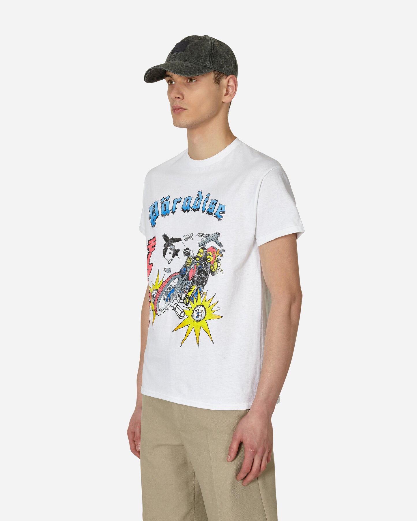 Paradis3 Saint Lemmy T-Shirt White T-Shirts Shortsleeve PALEMMYTEE 001