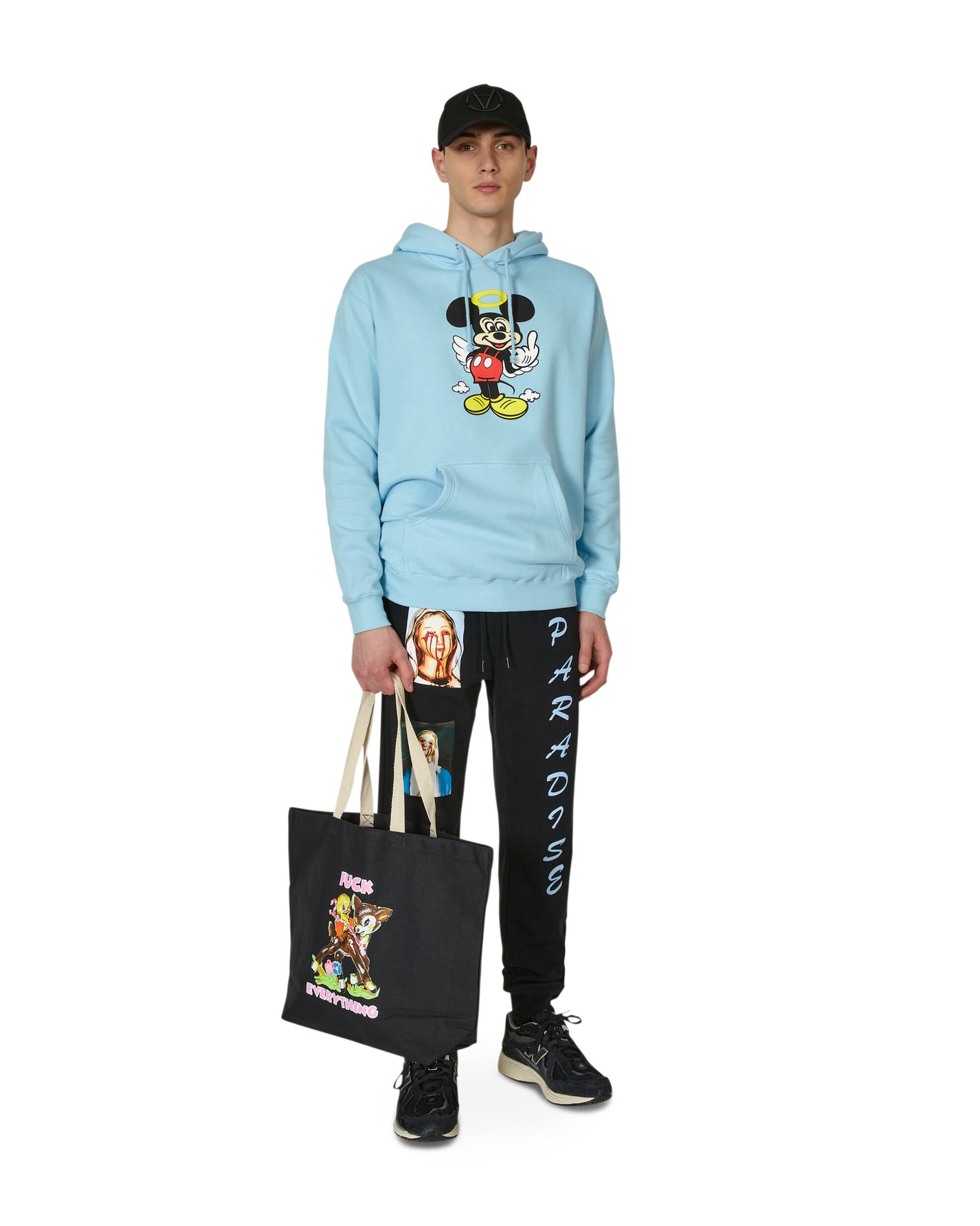 Paradis3 Bloody Mary Sweatpants Black Pants Sweatpants PABLOODYPANT 001