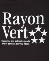 Rayon Vert International Hoodie Black Sweatshirts Hoodies RVS1-SW05 BLACK