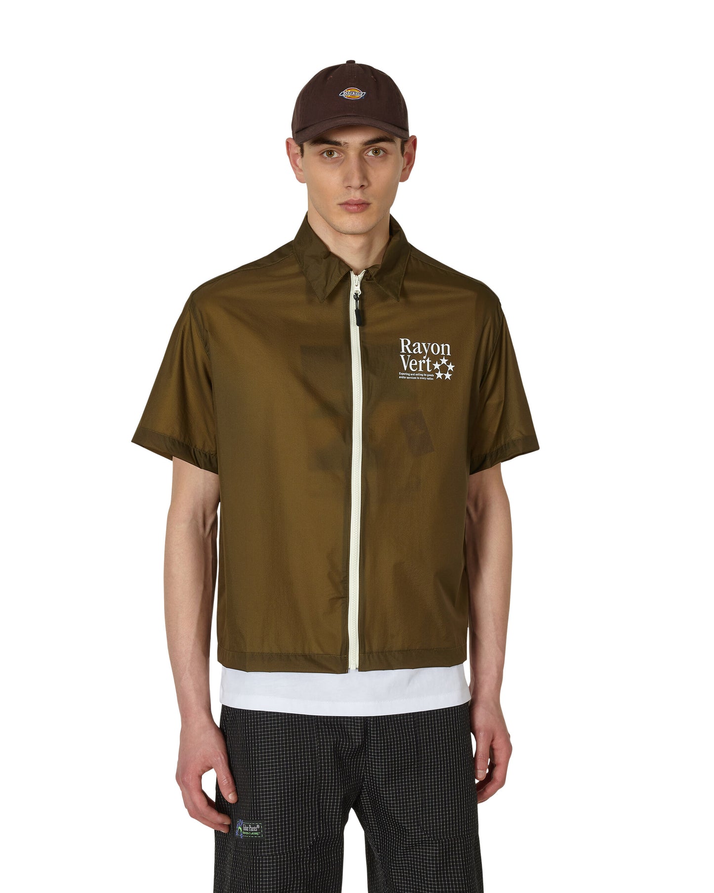 Rayon Vert Guido Ss Shirt Black Shirts Shortsleeve Shirt RVS1-SH09 BLACK