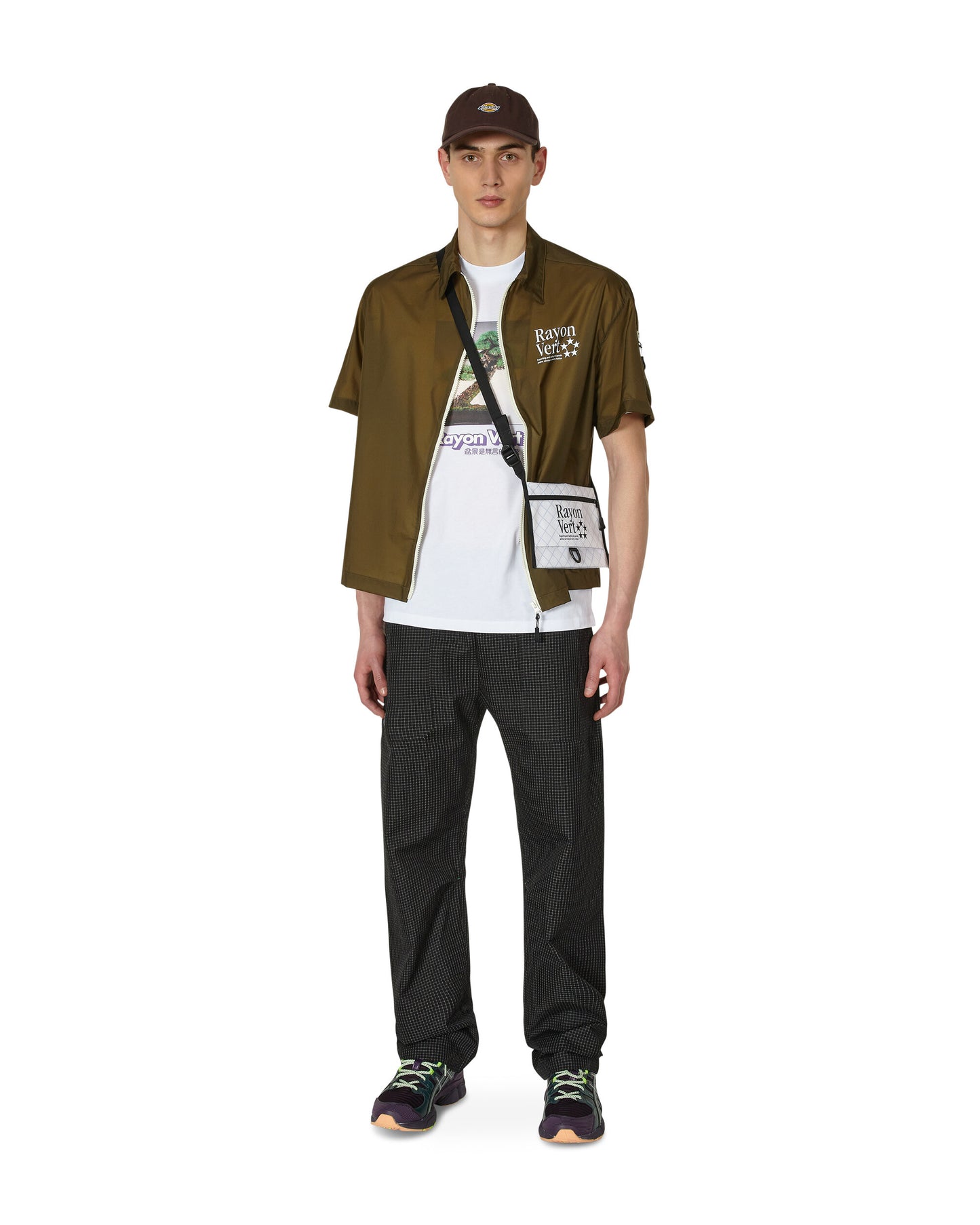 Rayon Vert Guido Ss Shirt Black Shirts Shortsleeve Shirt RVS1-SH09 BLACK