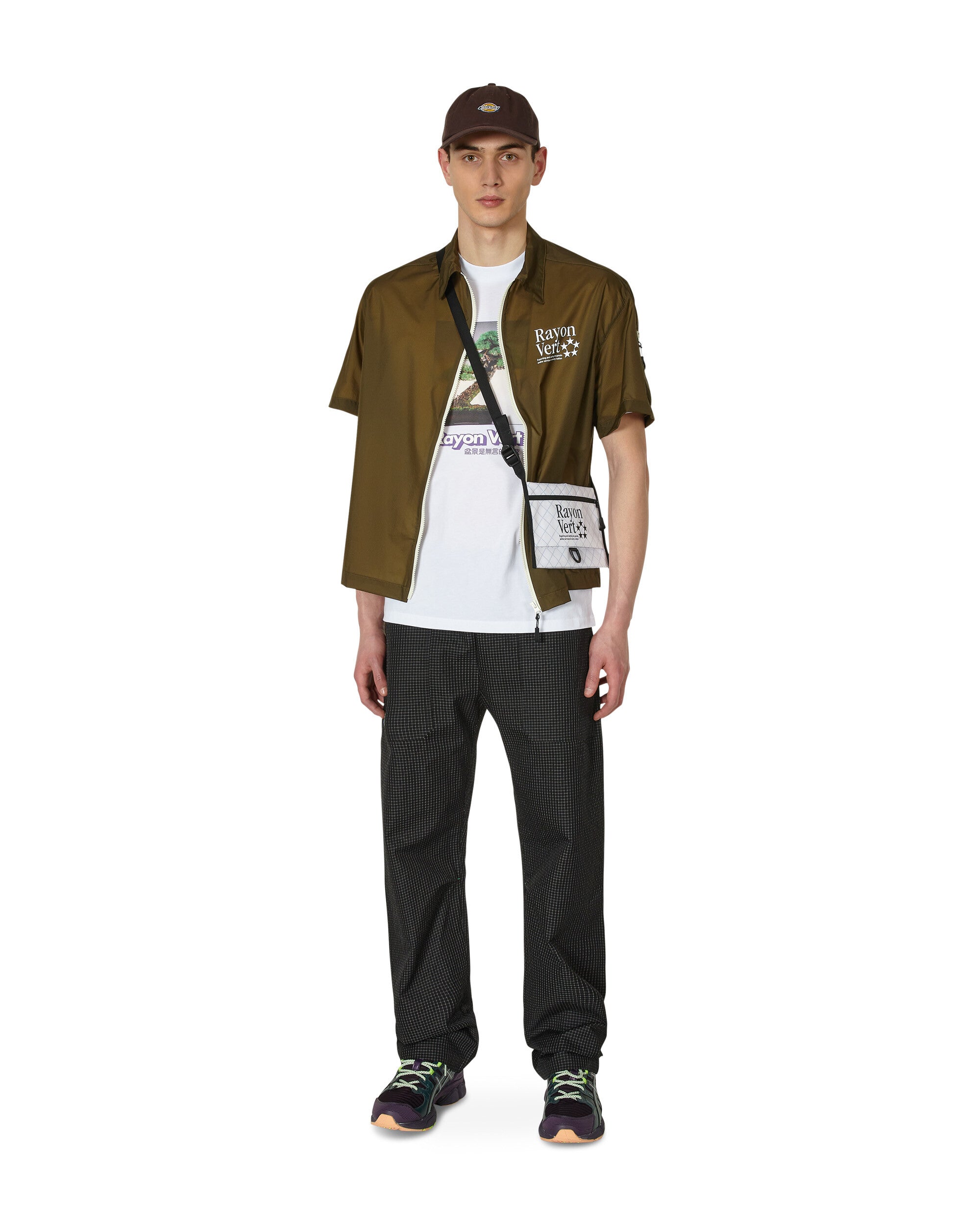 Rayon Vert Guido Ss Shirt Black Shirts Shortsleeve Shirt RVS1-SH09 BLACK