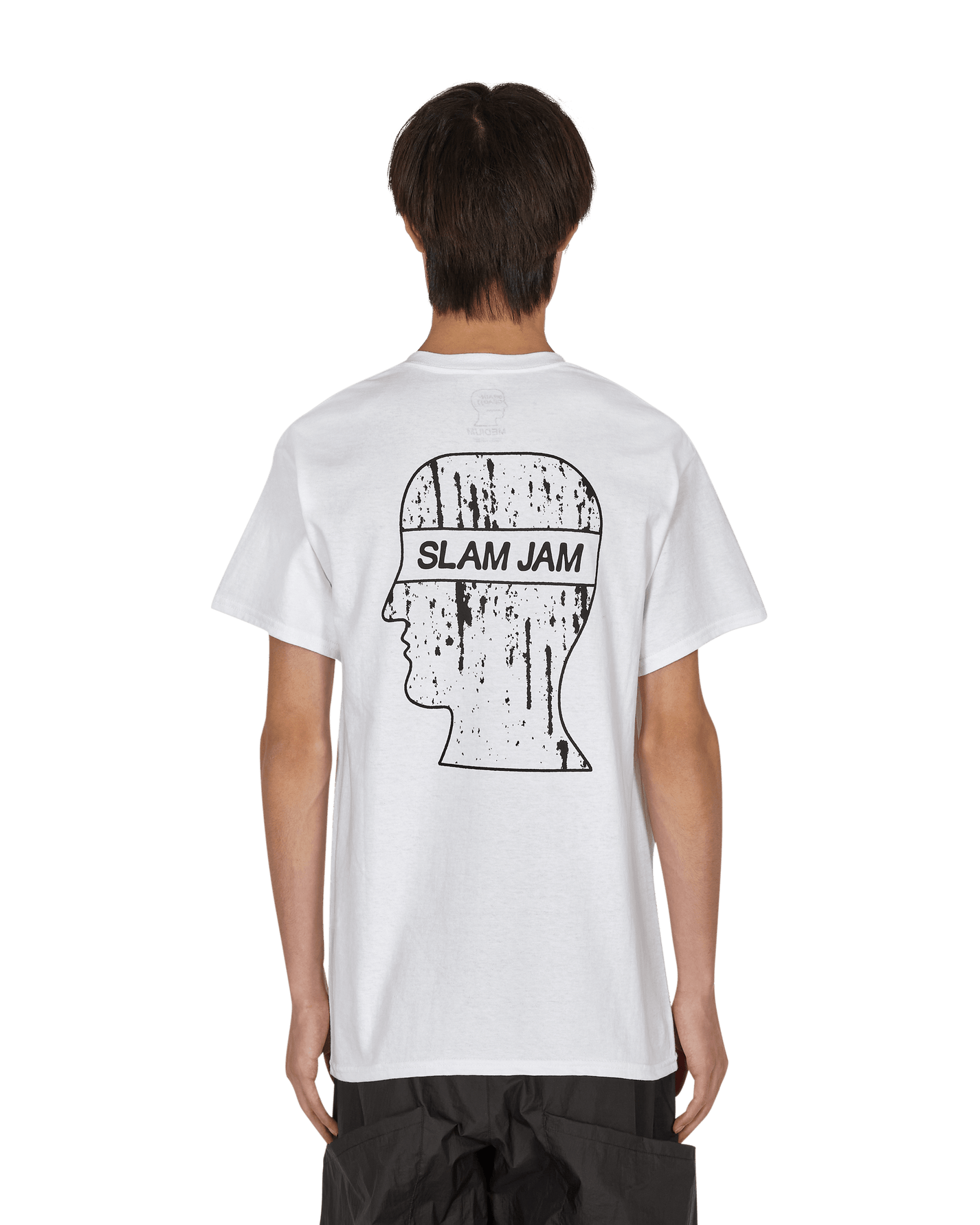 Slam Jam Brain Dead/ Slam Jam Charity Tees White T-Shirts Shortsleeve SJCMTS01JY01 WHT001