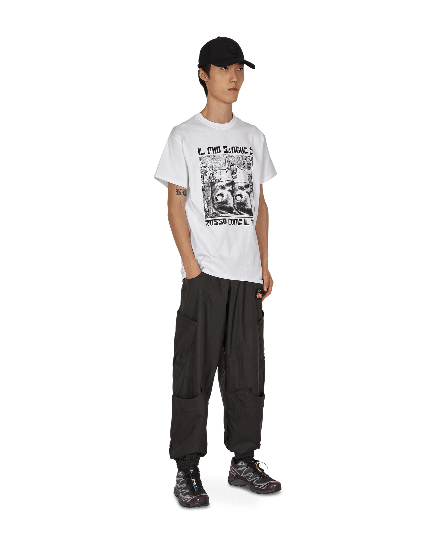 Slam Jam Brain Dead/ Slam Jam Charity Tees White T-Shirts Shortsleeve SJCMTS01JY01 WHT001