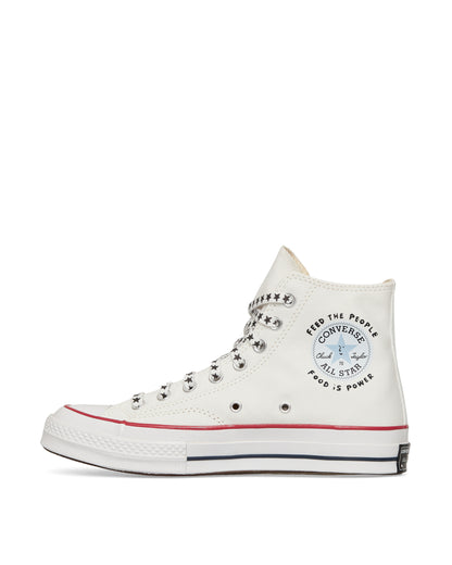 Sky High Farm Unisex Converse Chuck 70 Shf Woven White Sneakers High SHF03K103 1