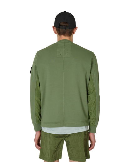 Stone Island Felpa Salvia Sweatshirts Crewneck MO781563954 V0055