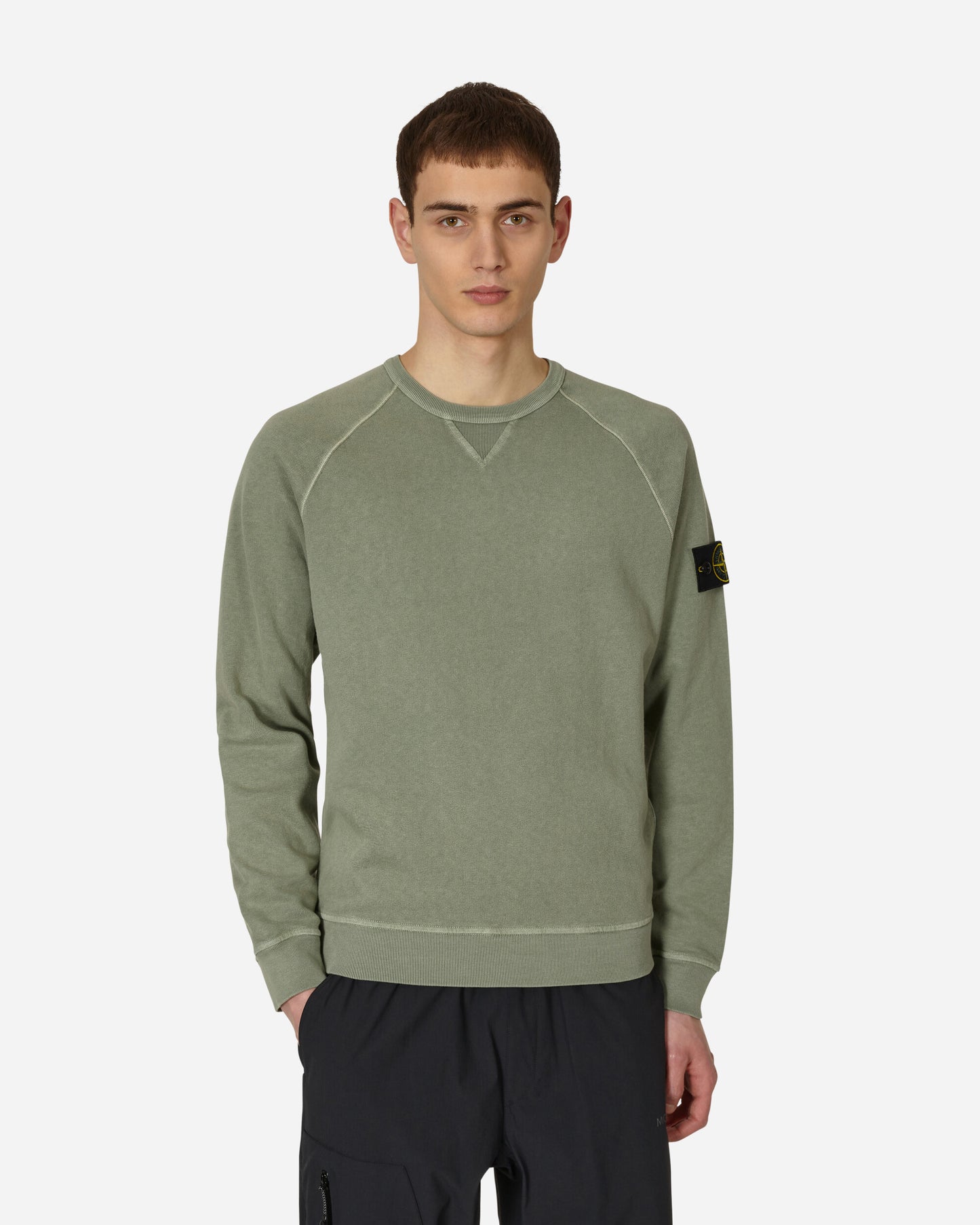 Stone Island Felpa Salvia Sweatshirts Crewneck MO781566360 V0155