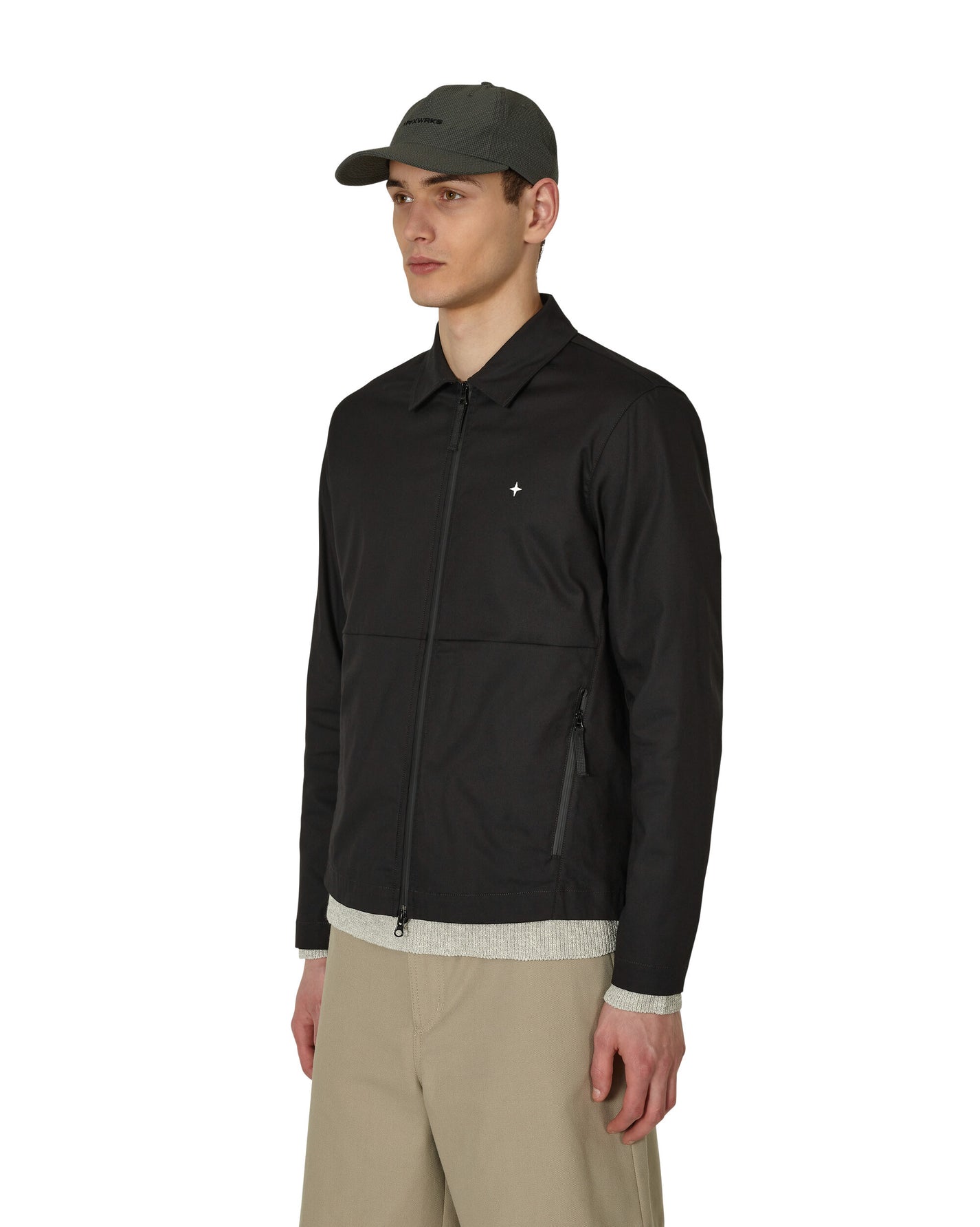 Stone Island Overshirt Nero Shirts Overshirt MO7815121G4 V0029