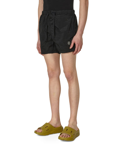 Stone Island Short Nero Swimwear Swim Trunks MO1015B0643 A0029