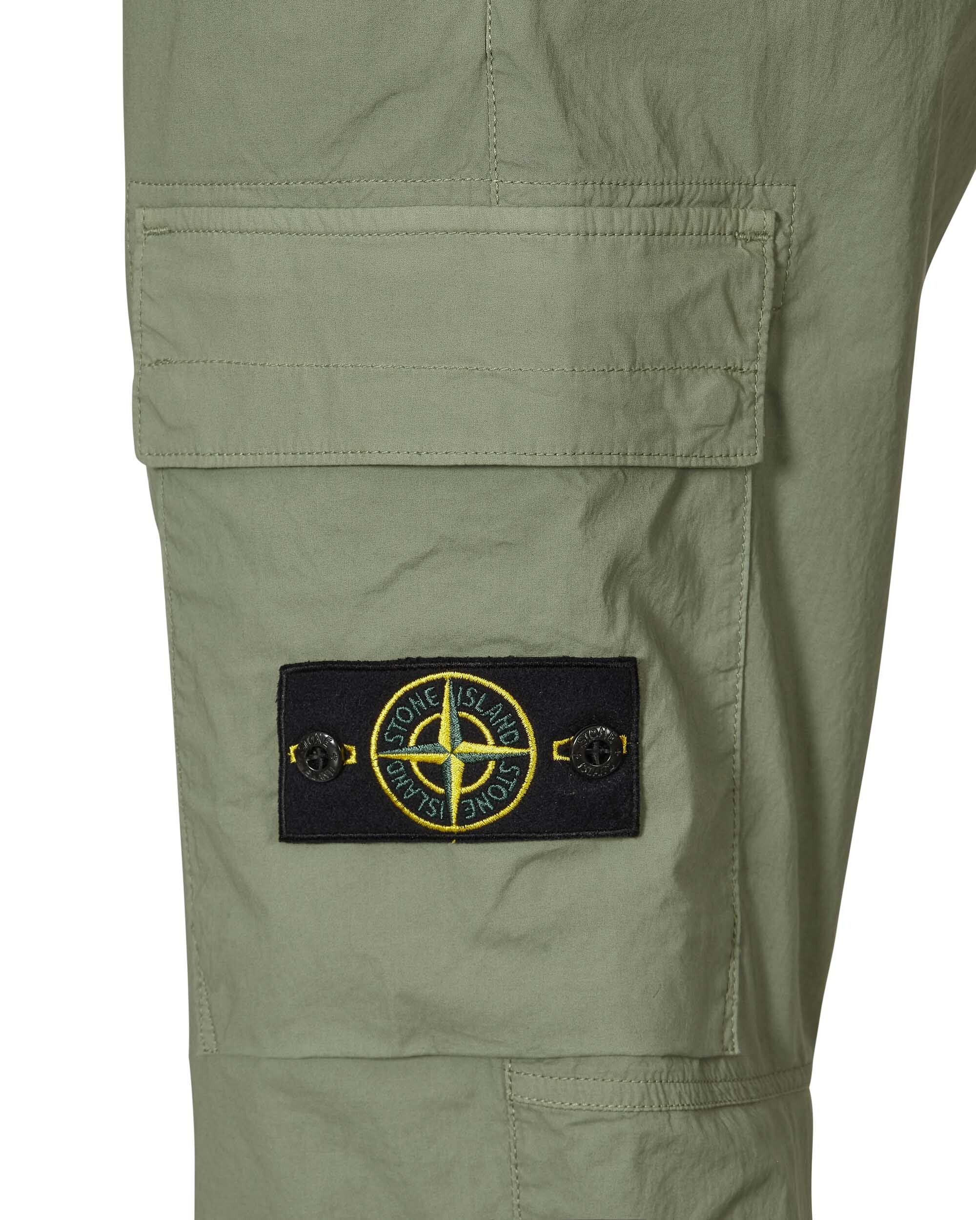 Stone Island Pantalone Regular Tapered Salvia Pants Trousers MO101531303 V0055