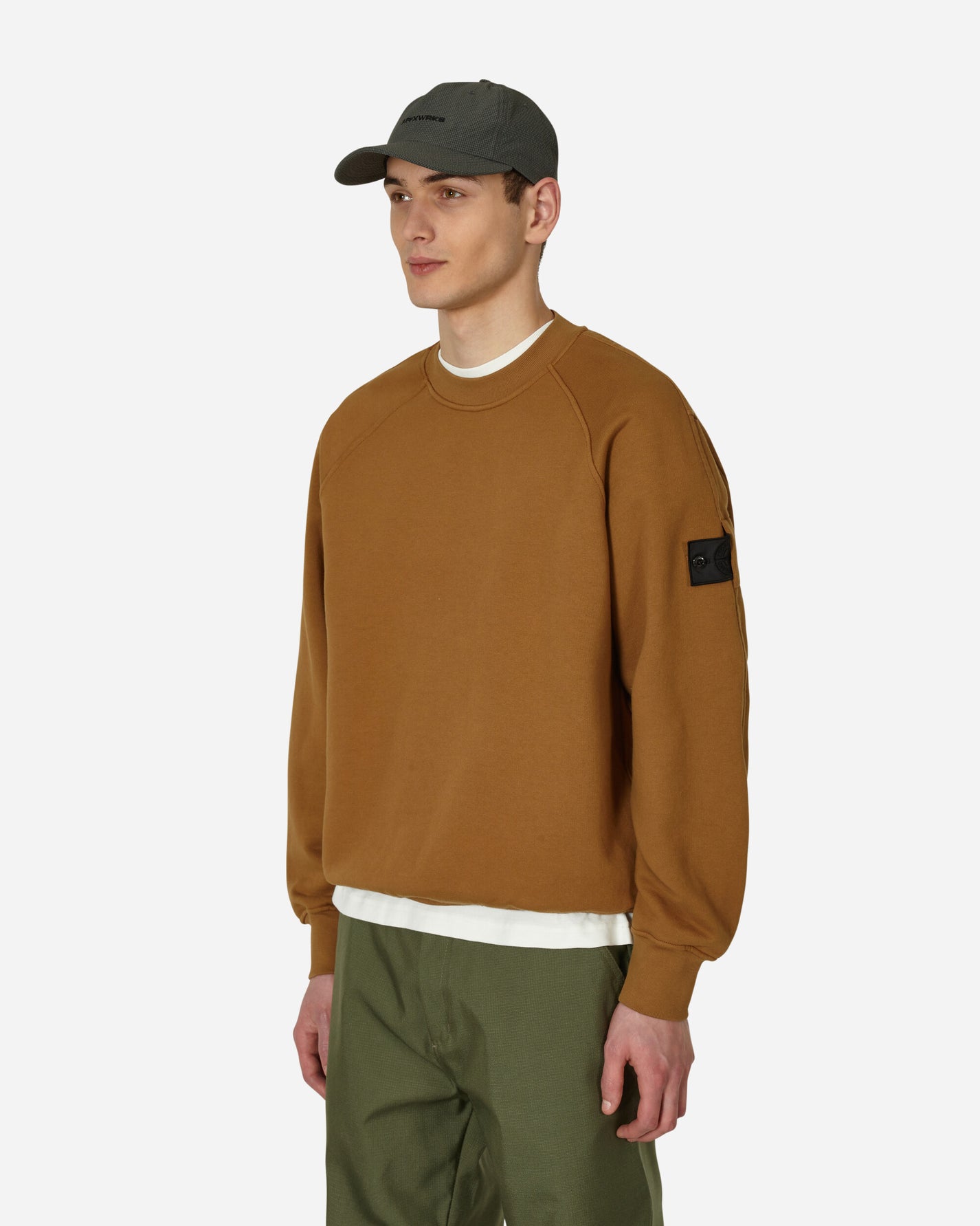 Stone Island Shadow Project Crewneck Tabacco Sweatshirts Crewneck MO781960619 V0071