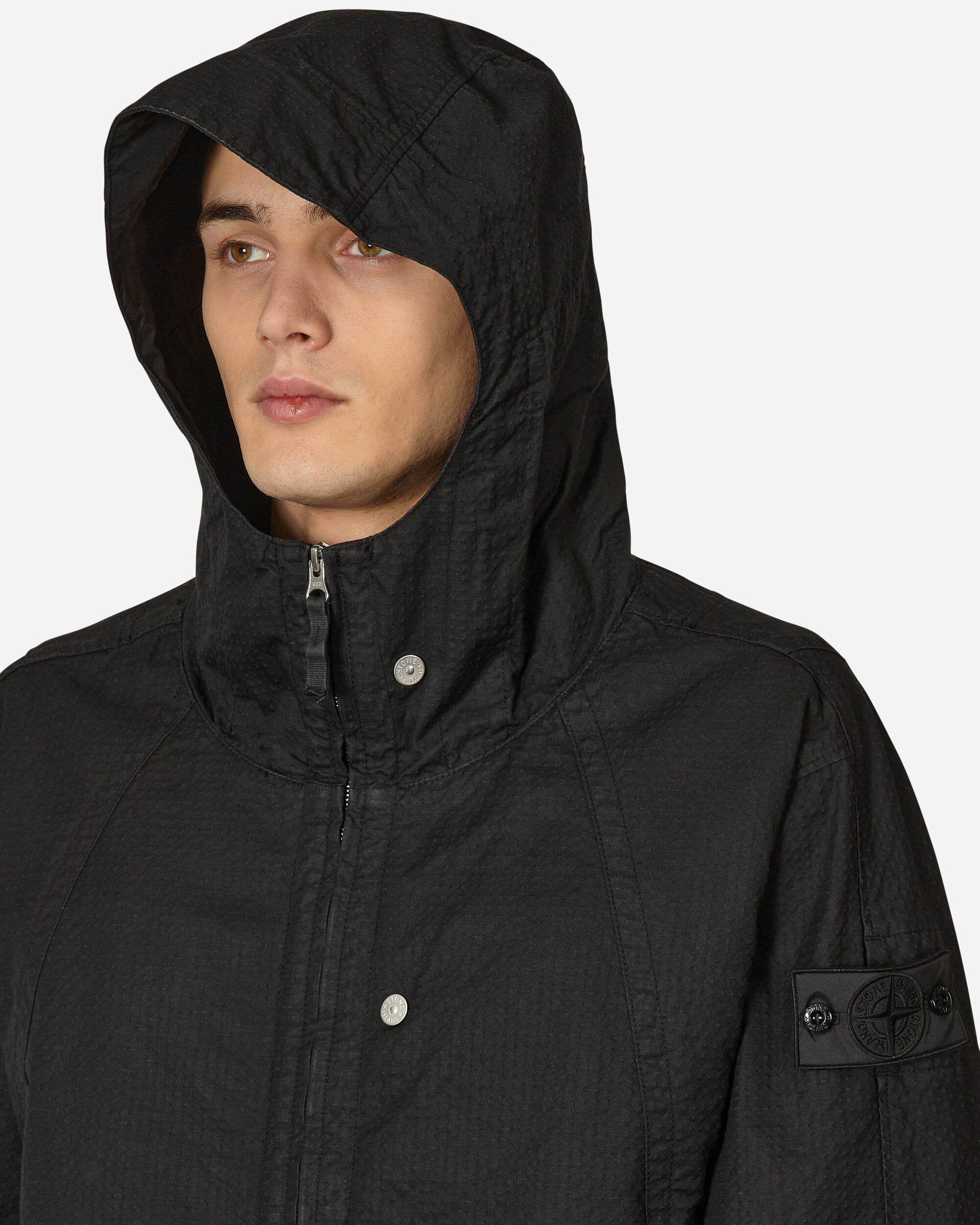 Stone Island Shadow Project Short Parka Nero Coats and Jackets Parka Jackets MO781940617 V0029