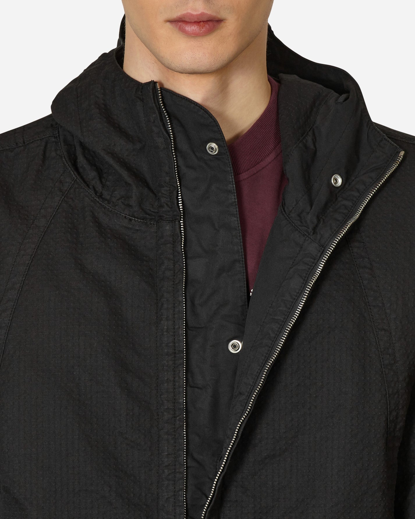 Stone Island Shadow Project Short Parka Nero Coats and Jackets Parka Jackets MO781940617 V0029