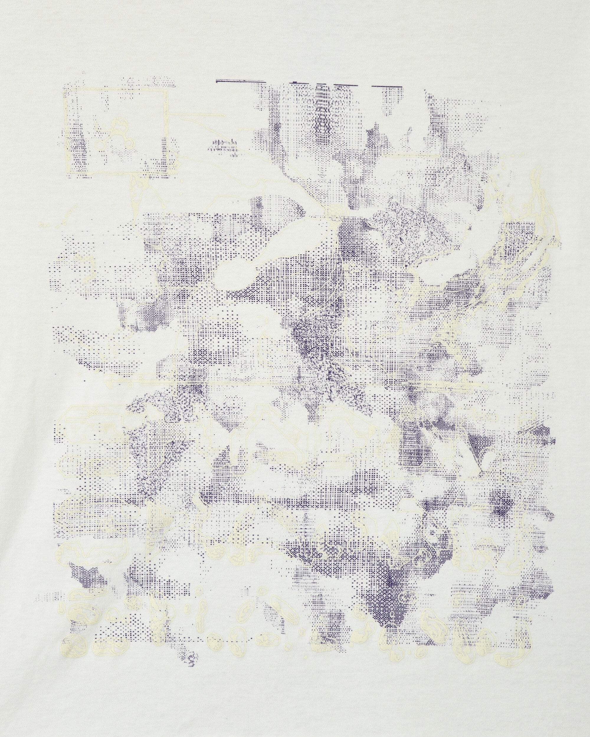 Stone Island Shadow Project Ss Sleeve Bco Naturale T-Shirts Shortsleeve MO78192052C V2099