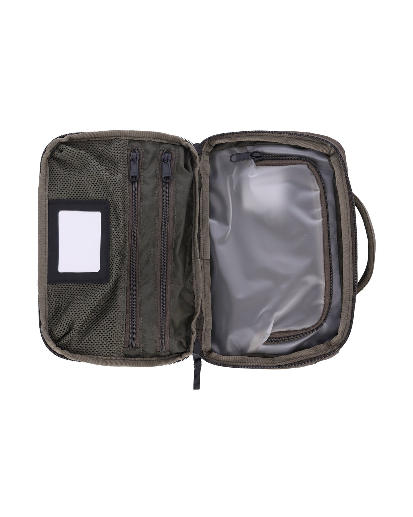 The North Face Base Camp Voyager Dopp Kit Nwtpegrn/Tnf Black Bags and Backpacks Cases NF0A81BL BQW1