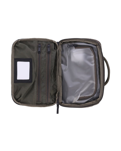 The North Face Base Camp Voyager Dopp Kit Nwtpegrn/Tnf Black Bags and Backpacks Cases NF0A81BL BQW1