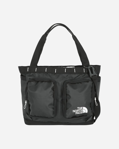 The North Face Base Camp Voyager Tote Tnf Black/Tnf Wht Bags and Backpacks Tote Bags NF0A81BM KY41