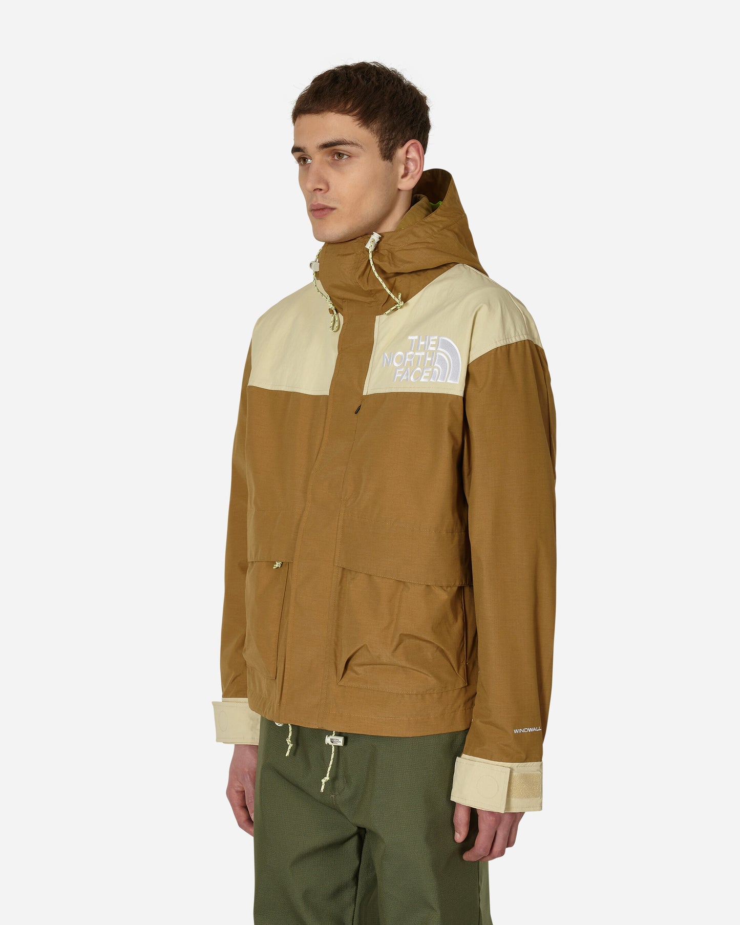 The North Face 86 Low-Fi Hi-Tek Mountain Jacket Utility Brown/Gravel Coats and Jackets Jackets NF0A7ZYQ 92Q1