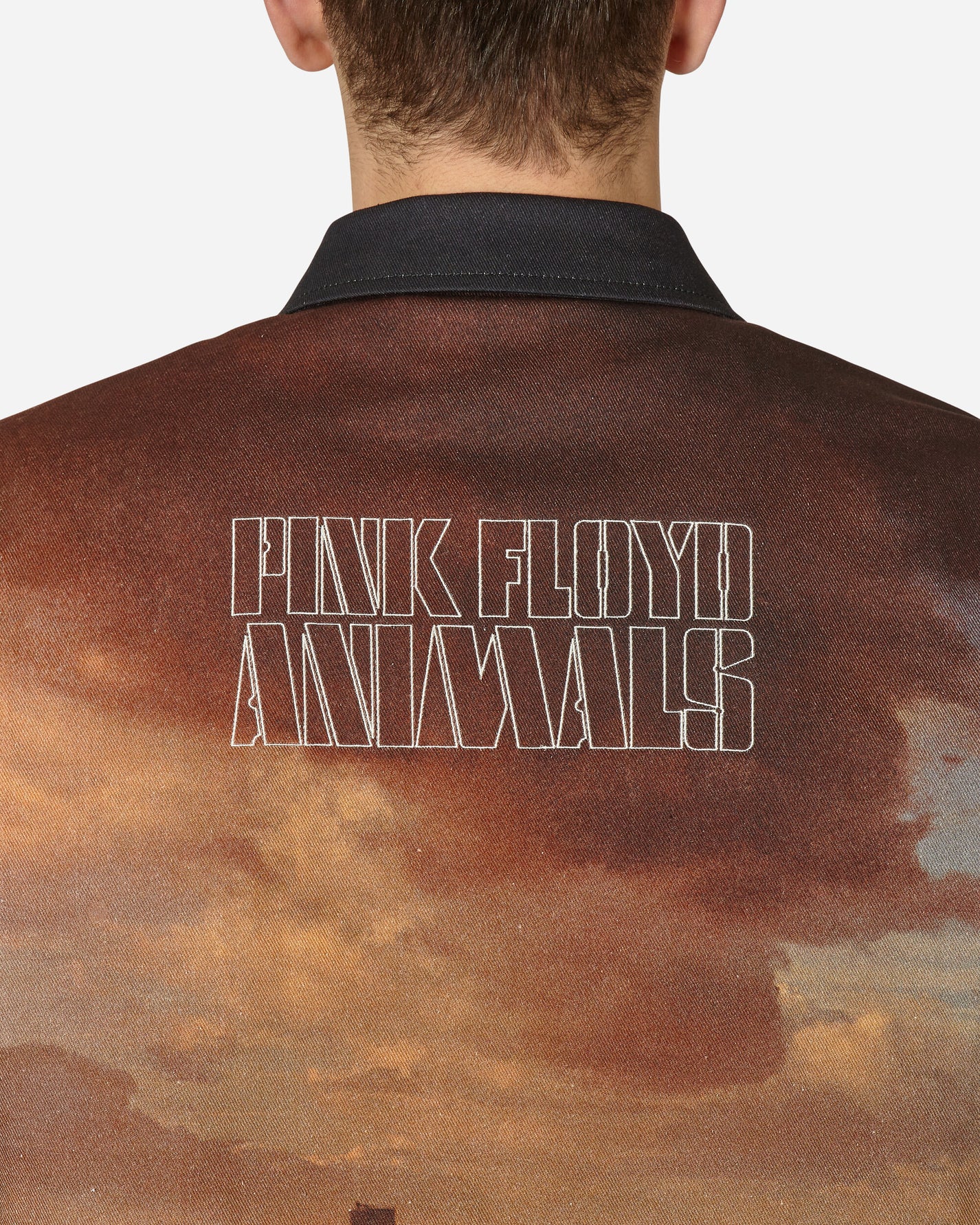 Undercover Animal Blouson Black Base Coats and Jackets Bomber Jackets UC1C4206-1 001