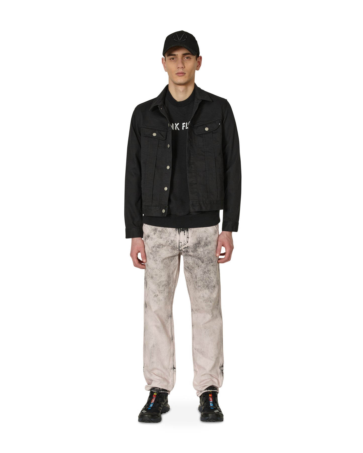 Undercover Pink Floyd Crewneck Black Sweatshirts Crewneck UC1C4805-7 001