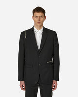 Undercover Zipper Suit Jacket "Personale Pado" Black Coats and Jackets Jackets UC1C4101-1 001