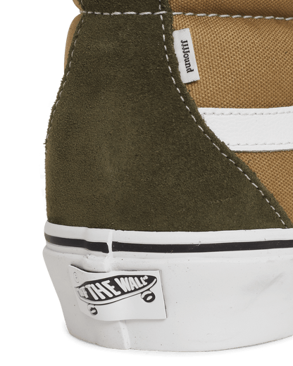 Vans Jjjjound Ua Sk8-Mid Vlt Lx Green/True White Sneakers Low VN0A7TNH2D51