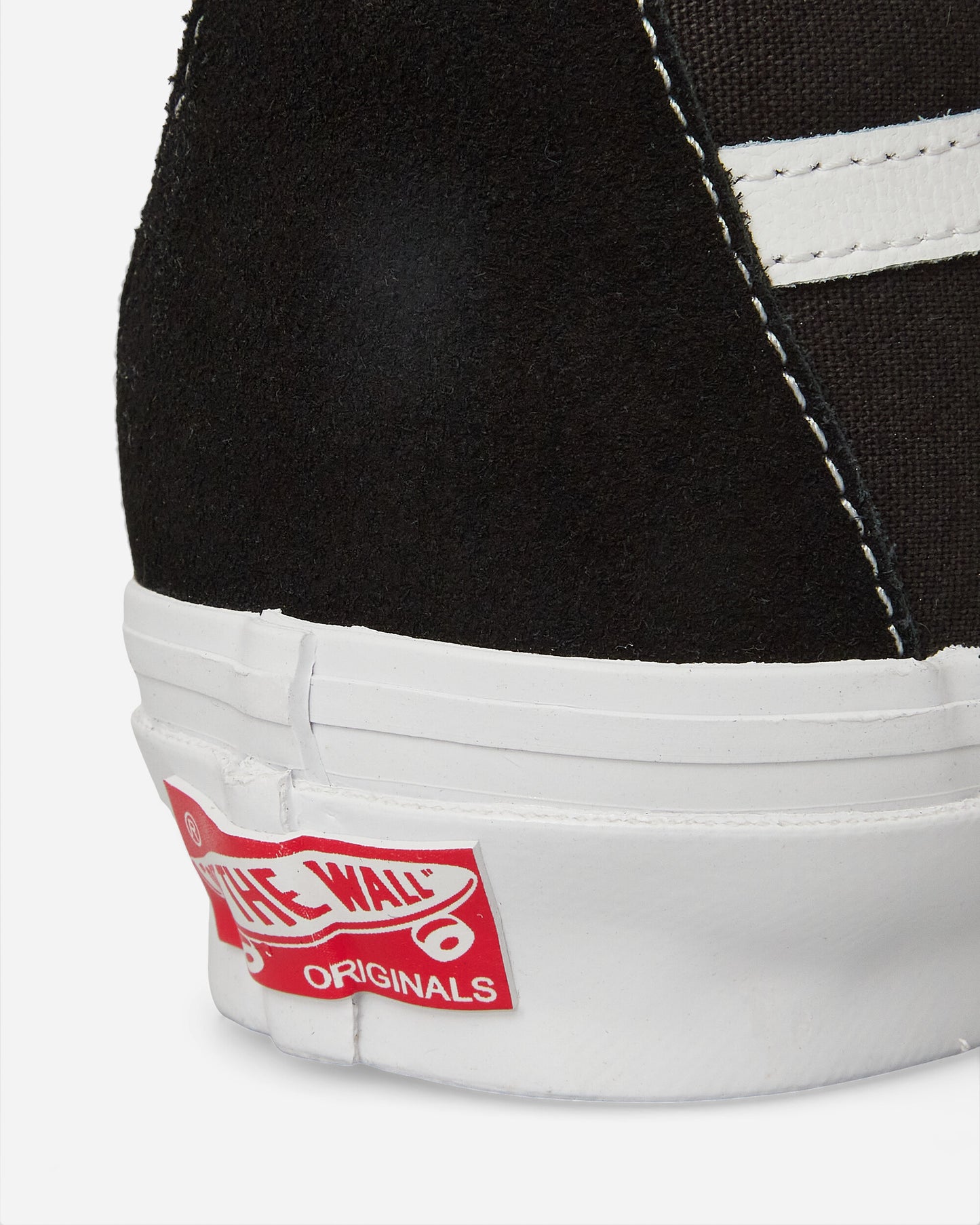 Vans Ua Og Sk8-Mid Lx Suede/Canvas Black/White Sneakers Low VN0A4BVCBA21