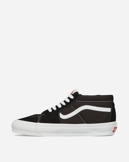 Vans Ua Og Sk8-Mid Lx Suede/Canvas Black/White Sneakers Low VN0A4BVCBA21