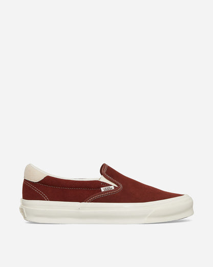 Vans Og Slip-On 59 Lx Suede Brown Sneakers Slip-On VN0007QEBRO1