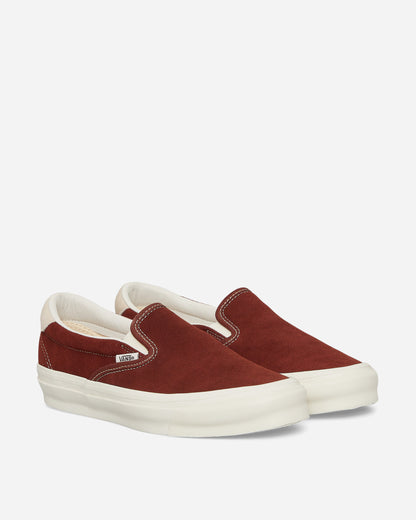 Vans Og Slip-On 59 Lx Suede Brown Sneakers Slip-On VN0007QEBRO1