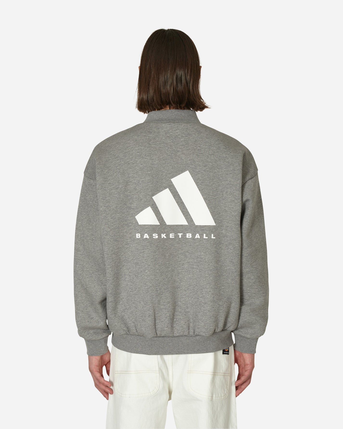 adidas FOG Heather Crew Dkoaht Sweatshirts Crewneck IP1689 001