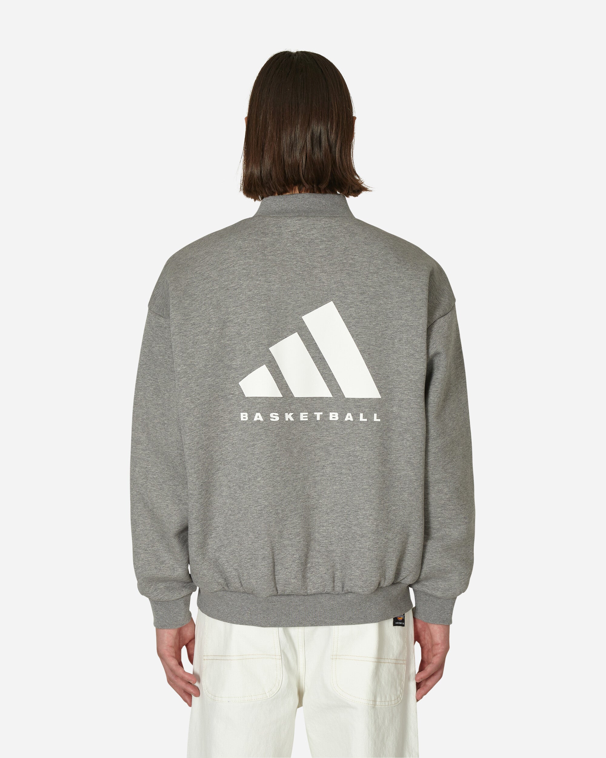 adidas FOG Heather Crew Dkoaht Sweatshirts Crewneck IP1689 001