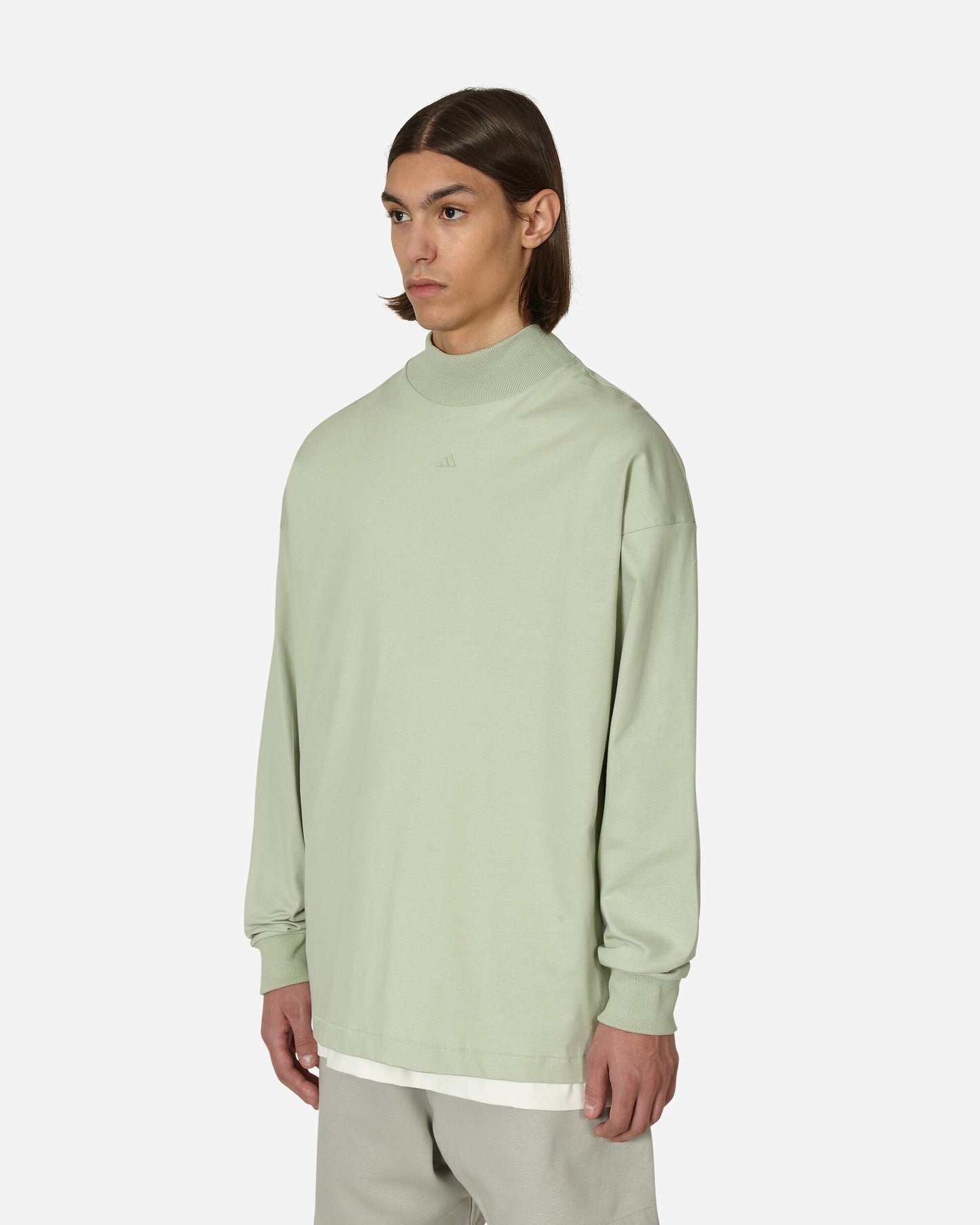 adidas FOG One Bb L/S Tee Halgrn/Halgrn/Halgrn T-Shirts Longsleeve IA3422 001