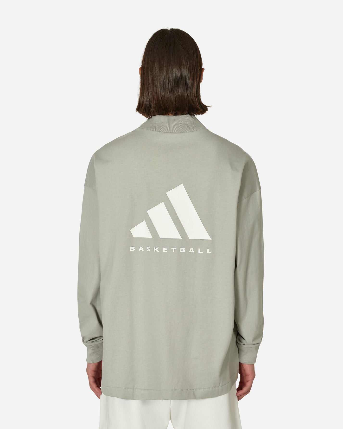 adidas FOG One Bb L/S Tee Metgry/Metgry T-Shirts Longsleeve IA3423 001