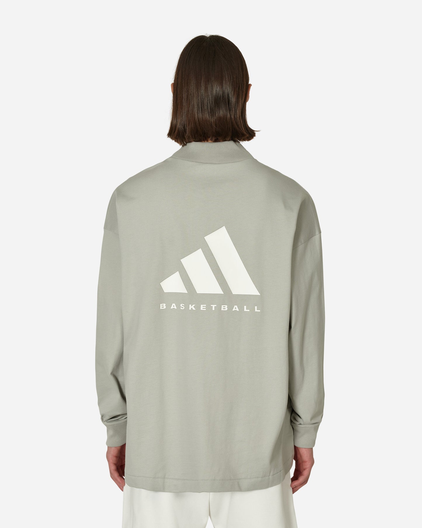 adidas FOG One Bb L/S Tee Metgry/Metgry T-Shirts Longsleeve IA3423 001