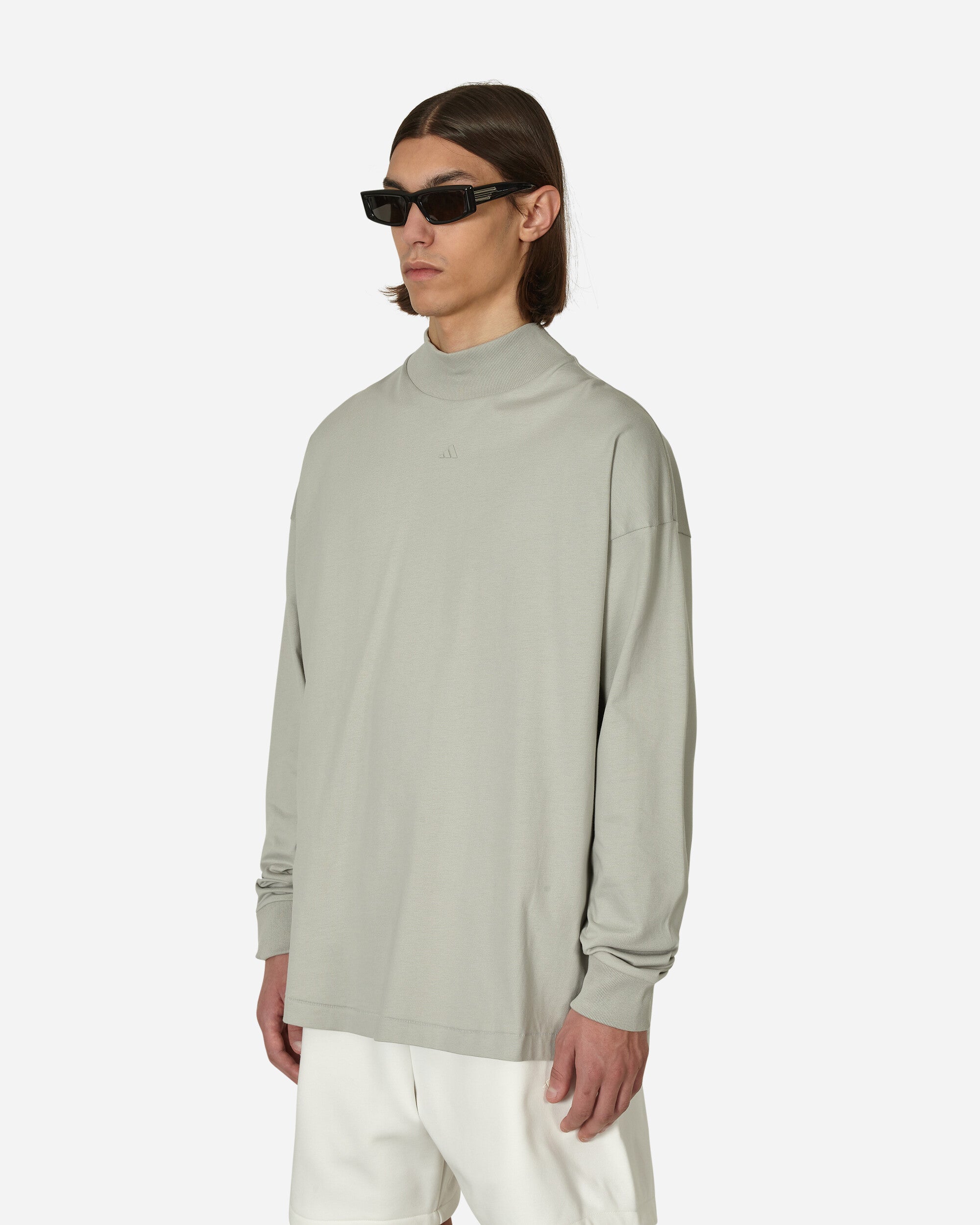 adidas FOG One Bb L/S Tee Metgry/Metgry T-Shirts Longsleeve IA3423 001