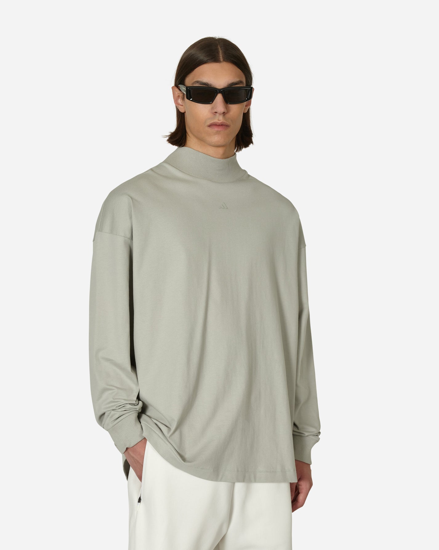 adidas FOG One Bb L/S Tee Metgry/Metgry T-Shirts Longsleeve IA3423 001