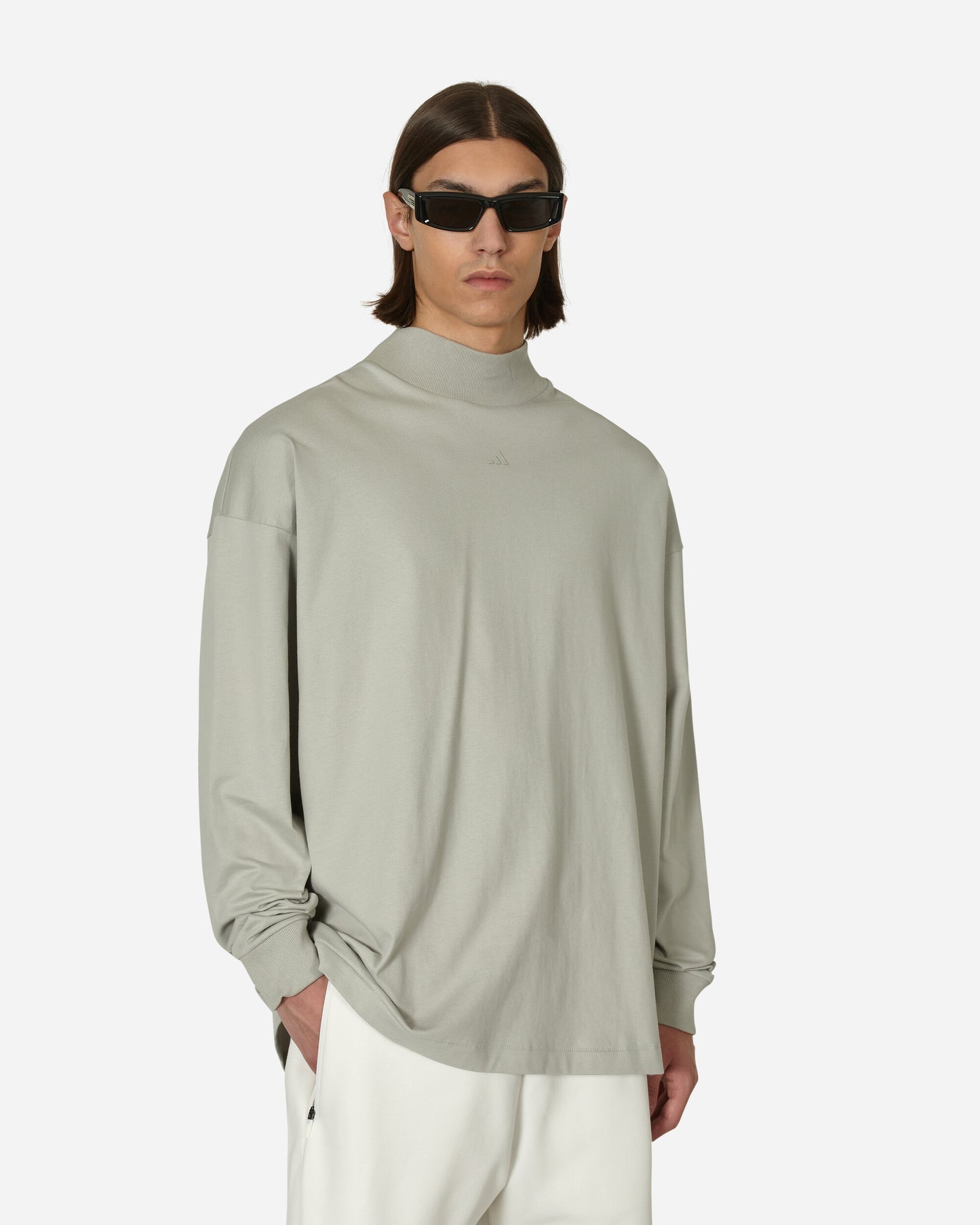 adidas FOG One Bb L/S Tee Metgry/Metgry T-Shirts Longsleeve IA3423 001