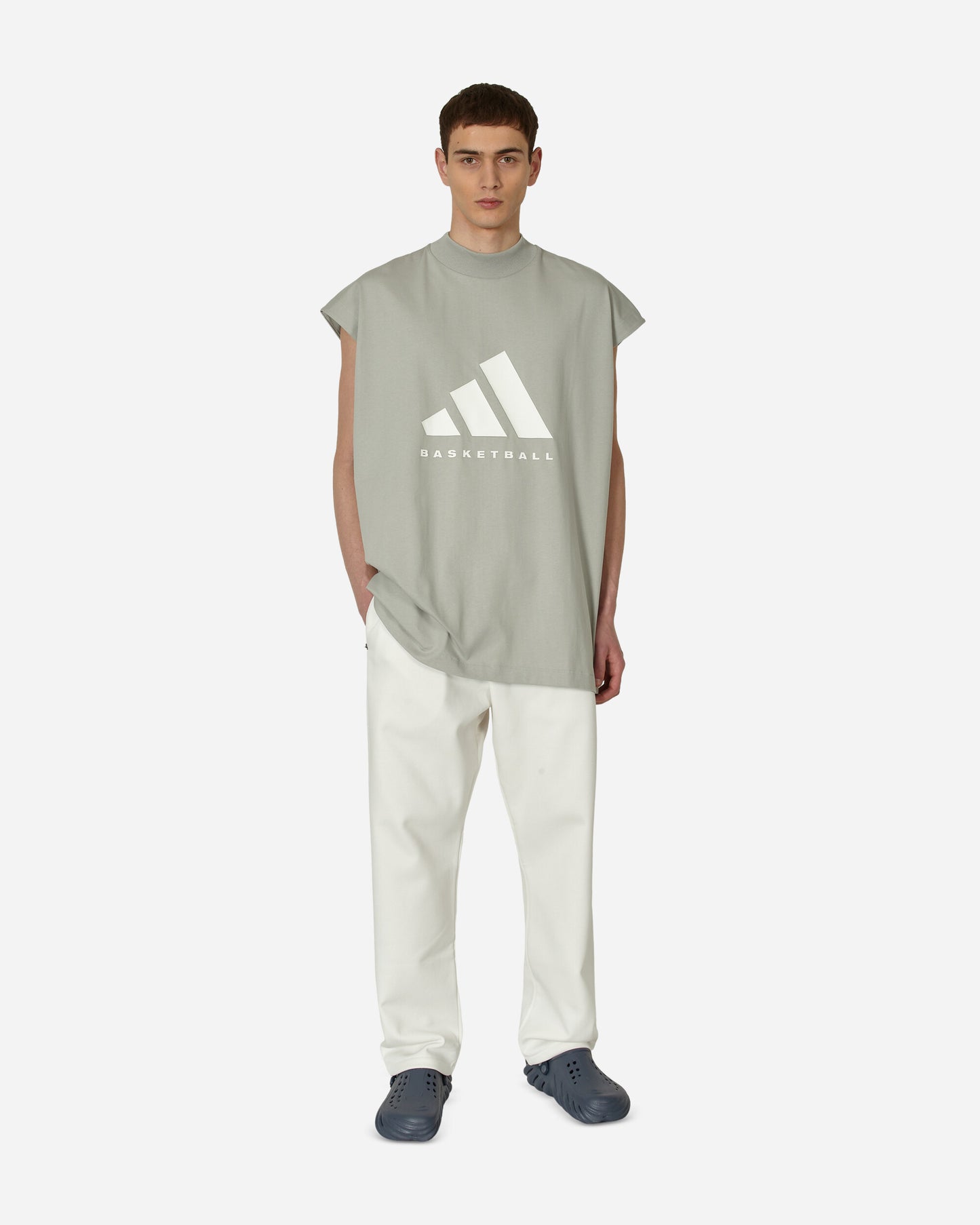 adidas FOG One Ctn Sl Tee Metgry/Metgry T-Shirts Shortsleeve IA3445 001