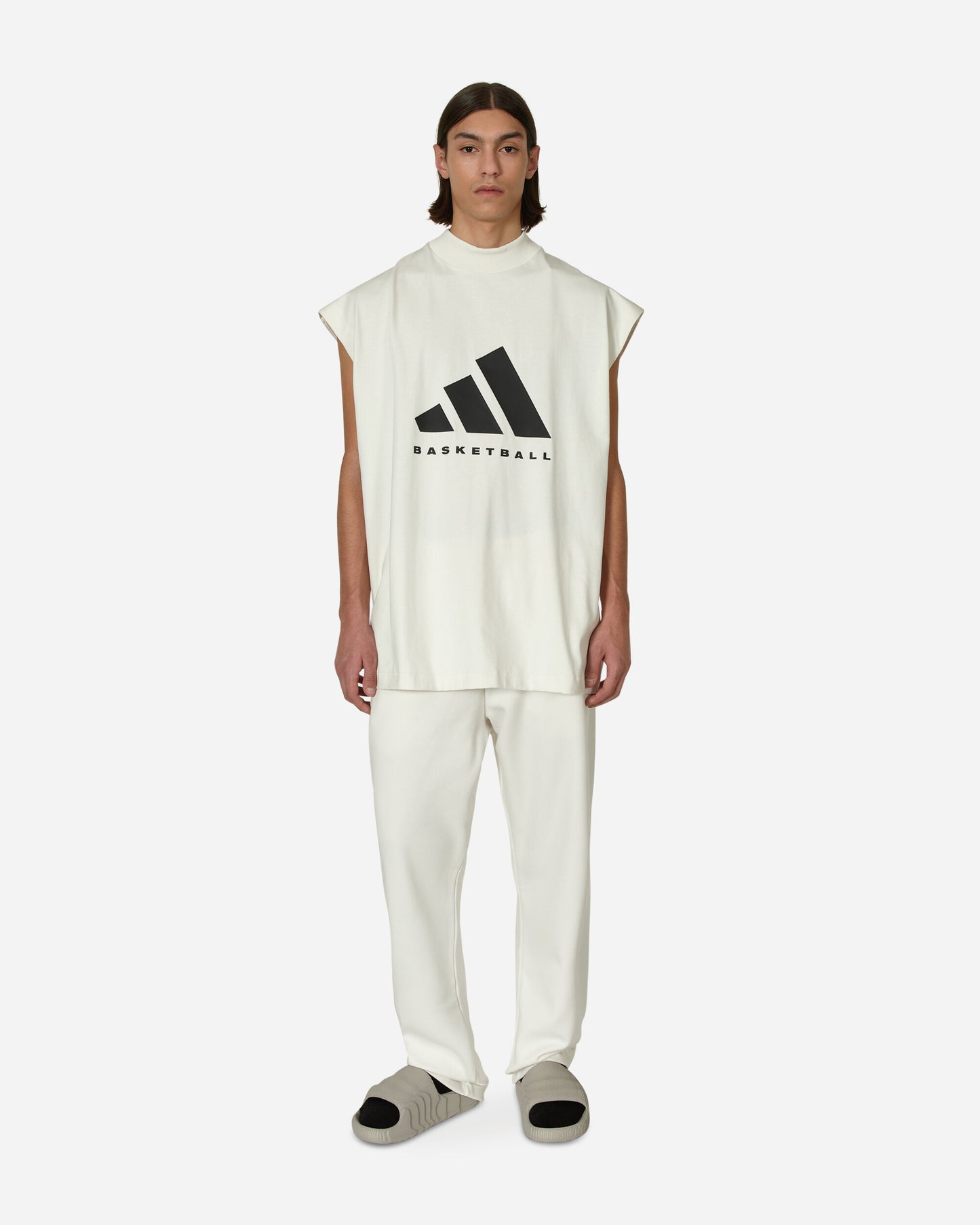 adidas FOG One Ctn Sl Tee Clowhi/Clowhi T-Shirts Shortsleeve IA3443 001