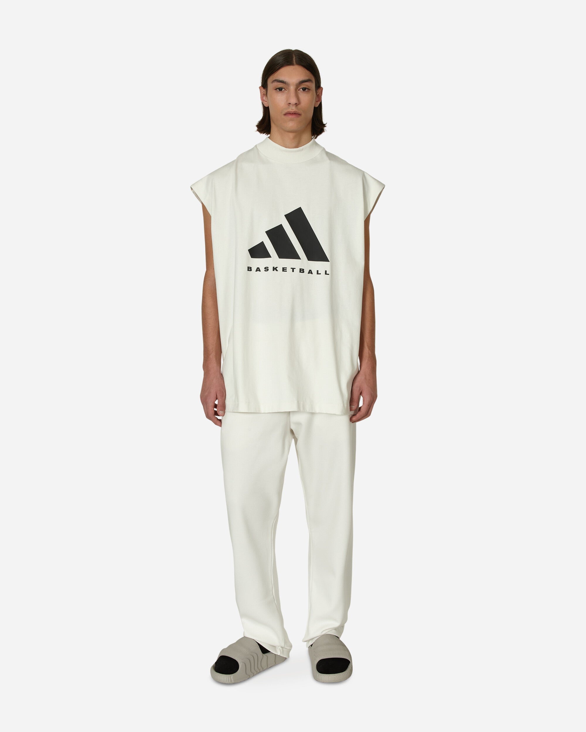 adidas FOG One Ctn Sl Tee Clowhi/Clowhi T-Shirts Shortsleeve IA3443 001