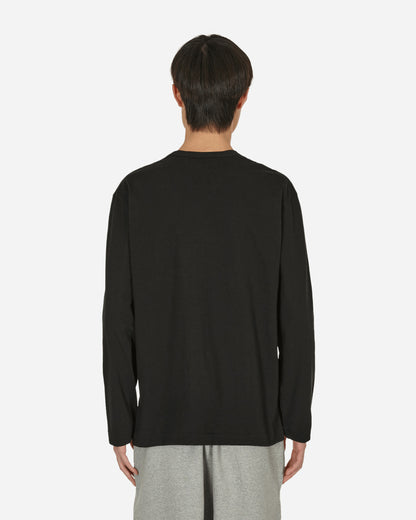Comme Des Garçons Play Mens Long Black T-Shirts Longsleeve P1T308 1