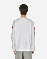 Comme Des Garçons Play Play Logo White T-Shirts Longsleeve P1T262 1